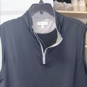 Peter Millar Black Zip-Up Vest - Never Worn